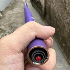 Cần câu tay BASHEN Thắng Lợi Tím 6h 19i( Tặng kèm đọt phụ và bộ trục 3260 )
