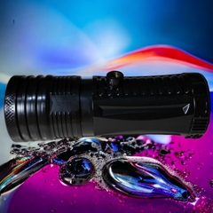 Đèn Soi Phao 4 Bóng 4 Màu ( Vàng + Xanh + Tím + Trắng)  , 3 chế độ, Có Kèm Chân Đế Cao 63cm