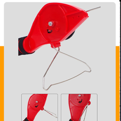 Cần Câu Máy Siêu Ngắn Cán Đỏ ( Bao Gôm Cả Máy ), Câu Lăng Xê, Câu ngâm Chiều Dài chỉ 28cm