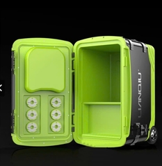 Thùng Câu Đài 36L LianQiu S5, Đầy Đủ Phụ Kiện Đi Kèm, Có Cả Pas Đèn