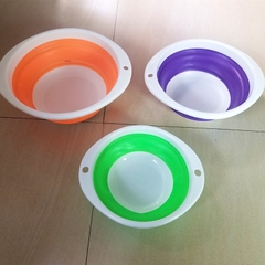 Thau Trộn Mồi Câu Cá Xếp Gọn, Nhựa Dẻo