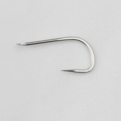 50 Lưỡi Câu Thép Trắng Siêu Bén Không Ngạnh