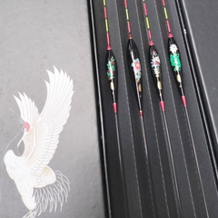 Hộp Combo 4 Phao Hạc Tiên Cao Cấp Dùng Câu Đài