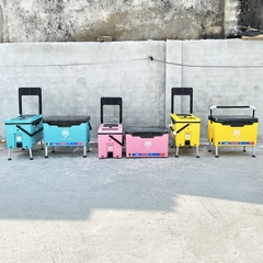 Thùng Câu Đài 32L TIGER KING , Đầy Đủ Phụ Kiện Đi Kèm