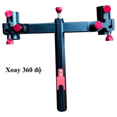 Pass Gác Cần Đôi Cao Cấp, Xoay Được 360 Độ ,Biến Gác Cần Đơn Thành Gác Cầu Đôi