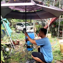 Thân Cắm Ô Xoay 360, Hợp Kim Nhôm Nguyên Khối, Khớp Xoay, Tăng Giảm Chắc Chắn