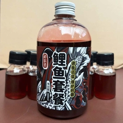 Lục Hương MRT -Hương Liệu Câu Cá Chép, Trôi Trắm ... Chai Lớn 500ml và Chai Nhỏ 60 ml