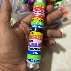 (Combo 20 cái ) Nhẫn SIlicol Quấn Cần, Quấn Cán vợt, hoa văn màu sắc đa đạng