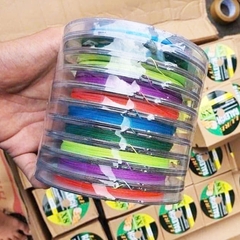 Dù Lure PE X8 - 7 màu ,Chuyên Dùng câu Lure, Tổng Hợp, Cuộn 100m