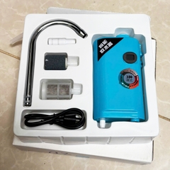 Máy Bơm Nước Rửa Tay, Sục Oxi , Đèn 3 trong 1 Cực Kì Tiện Lợi