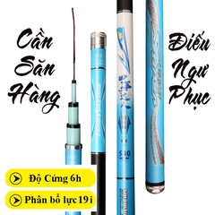 Cần Câu Tay Cacbon Điếu Ngư Phục 6h 19i ( kèm đọt phụ)