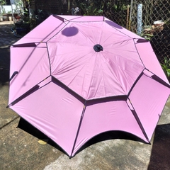 Dù Câu Cá 2 Tầng 2m4 Khung Hợp Kim Siêu Bền, Có Chân Neo Gió