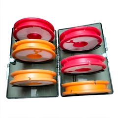 Hộp Silicon Cuốn Trục Câu Đài, Silicon Cao Cấp, Tùy Chọn Số Lượng Từ 6 Đến 16 Cái