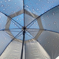 Ô Dù Che Nắng 1m8 đi câu cá, Dù Giọt Nước Và Dù Sọc Dưa Có Khớp Bẻ, kèm chân cắm đát