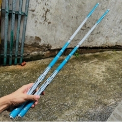 Cần câu Tay Thiên Xuyên 5h F1 bản xanh độ cứng 5h - 28i  ( Kèm Đọt Phụ Và Trục 3260 )