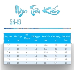 Cần câu tay Ngọc Tiêu Kiếm 6H chuyên câu đơn câu đài ( tặng kèm đọt )