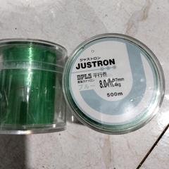 Cuộn 500m Cước Câu Cá Tàng Hình JUSTRON LÀM TRỤC, LÀM THẺO,