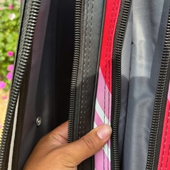 Bao Đựng Cần Hua 2 Ngăn Lớn 1 ngăn nhỏ, Có chân chống  Đựng Cần Câu Đơn Câu Đài 125x14