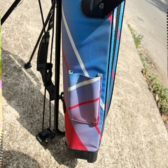 Bao Đựng Cần Hua 2 Ngăn Lớn 1 ngăn nhỏ, Có chân chống  Đựng Cần Câu Đơn Câu Đài 125x14