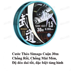 Cuộn Cước SIMAGO làm trục làm thẻo dài 30m, Chống Rối, Chống mài mòn dây