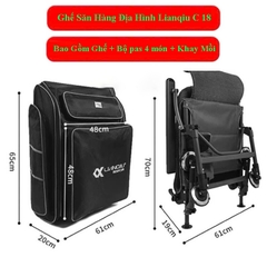 Ghế Địa Hình Cao Cấp, Ghế Săn Hàng Lianqiu C18