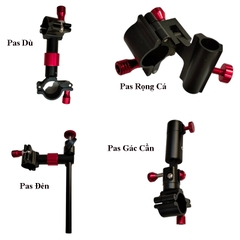 Pas Gắn Ghế, Pas Đèn, Pas Rọng, Pas Gác Cần, Pas Dù Hợp Kim Chắc Chắc, Dể Dàng Tháo Lắp