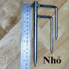 Chân Cắm Dù Bằng Sắt, Chân Cắm Nhỏ Và To