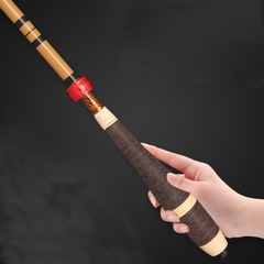 Cần Câu Tay Cacbon cao cấp trúc vàng  tặng kèm đọt