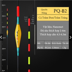 Phao hố đấu Quyền năng, phao câu đơn câu đài nhạy cá, chất liệu nanomet