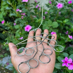 Gạt Cá Cầm Tay Dùng trong câu đài gọn nhẹ, thiết kế thủ công giúp thao tác nhanh khi gỡ cá