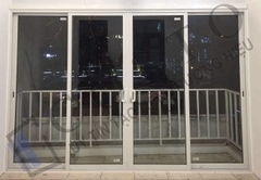 Cửa đi mở trượt 4 cánh