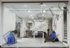 Cửa kính cường lực mở lùa 1 cánh