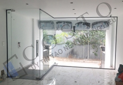 Cửa kính thủy lực 1 cánh