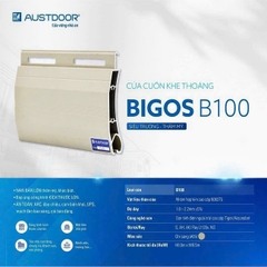 Cửa cuốn nan nhôm B100