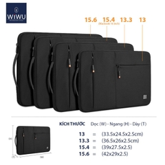 Túi Xách Dọc WiWu Alpha Slim Sleeve (T059)