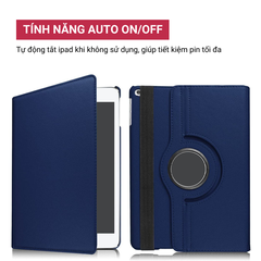 Bao da iPad Xoay 360 độ dành cho iPad Hồng (N38)