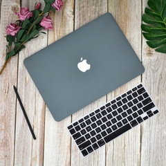 Combo Ốp Macbook Kèm Phủ Phím Màu Gray