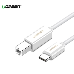 Dây Máy In USB-C to USB 2.0 Type B 1M, Hỗ Trợ Âm Thanh - Ugreen 40560