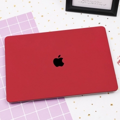 Case Ốp Macbook Màu Đỏ Đô