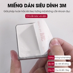 Móc dán tường móc treo đồ INOX 304 không rỉ IN02