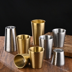 Cốc nước uống bia, cafe, uống trà chuẩn inox 304 2 lớp