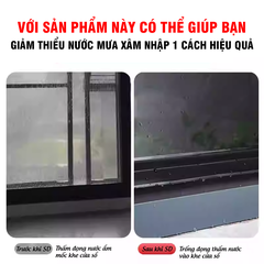 Tấm chắn nước mưa cho cửa sổ ngoài trời D1994, giúp ngăn mưa tạt và nước thấm lậu qua khe cửa sổ
