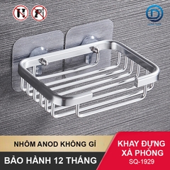 Khay đựng xà phòng SQ-1929 Nhôm Anod không rỉ