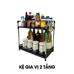 Kệ để gia vị nhà bếp khung inox chịu lực LD-3640