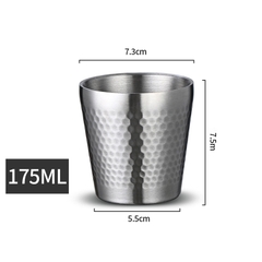 Cốc nước uống bia, cafe, uống trà chuẩn inox 304 2 lớp
