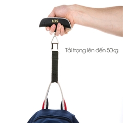 Cân cầm tay di động QJ-T8, cân treo hành lý, hàng chuyển phát nhanh 50kg