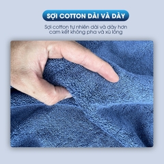 Khăn tắm khăn gọi khăn mặt LadoHome 100% cotton