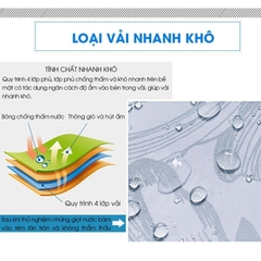 Rèm treo nhà tắm khách sản motel vải Poliester cao cấp Bươm Bướm