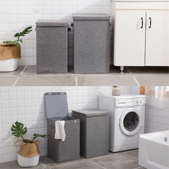 Giỏ đựng đồ bẩn, thùng đựng quần áo bẩn gấp gọn LH-3125 vải không dệt chất lượng cao