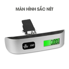Cân cầm tay di động QJ-T8, cân treo hành lý, hàng chuyển phát nhanh 50kg